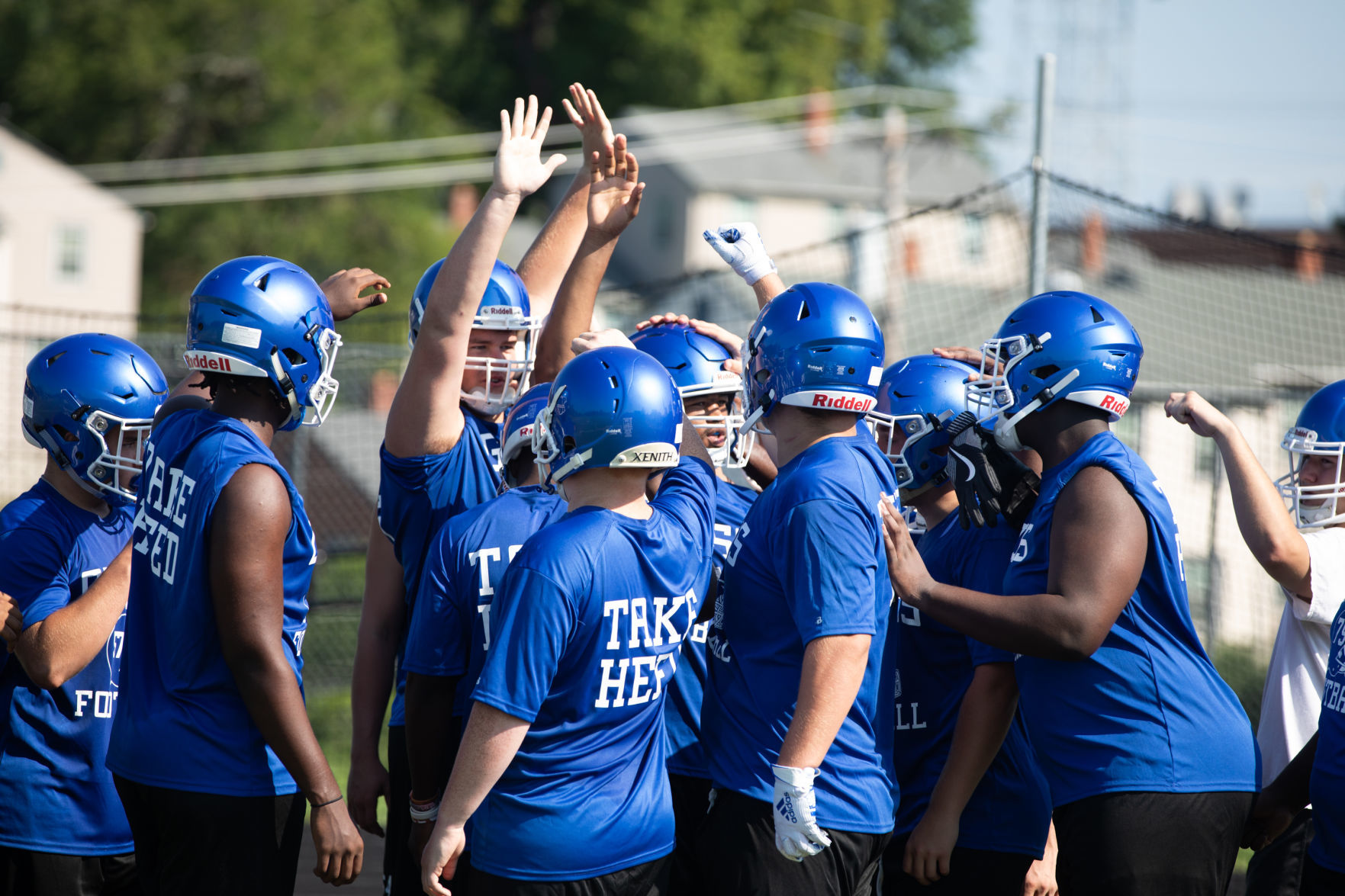 Football practice